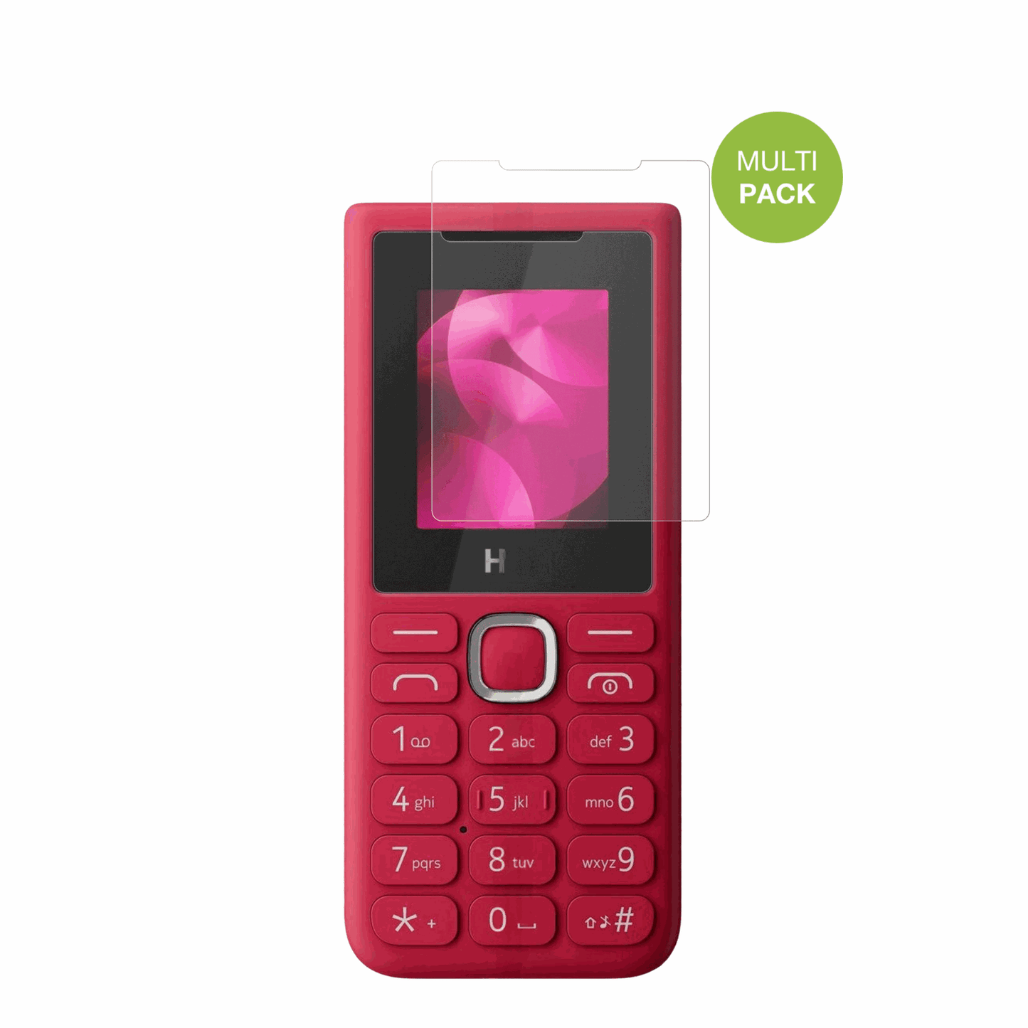 HMD102 2025 mit aufgebrachter dipos Displayschutzfolie, die lästige Fingerabdrücke minimiert