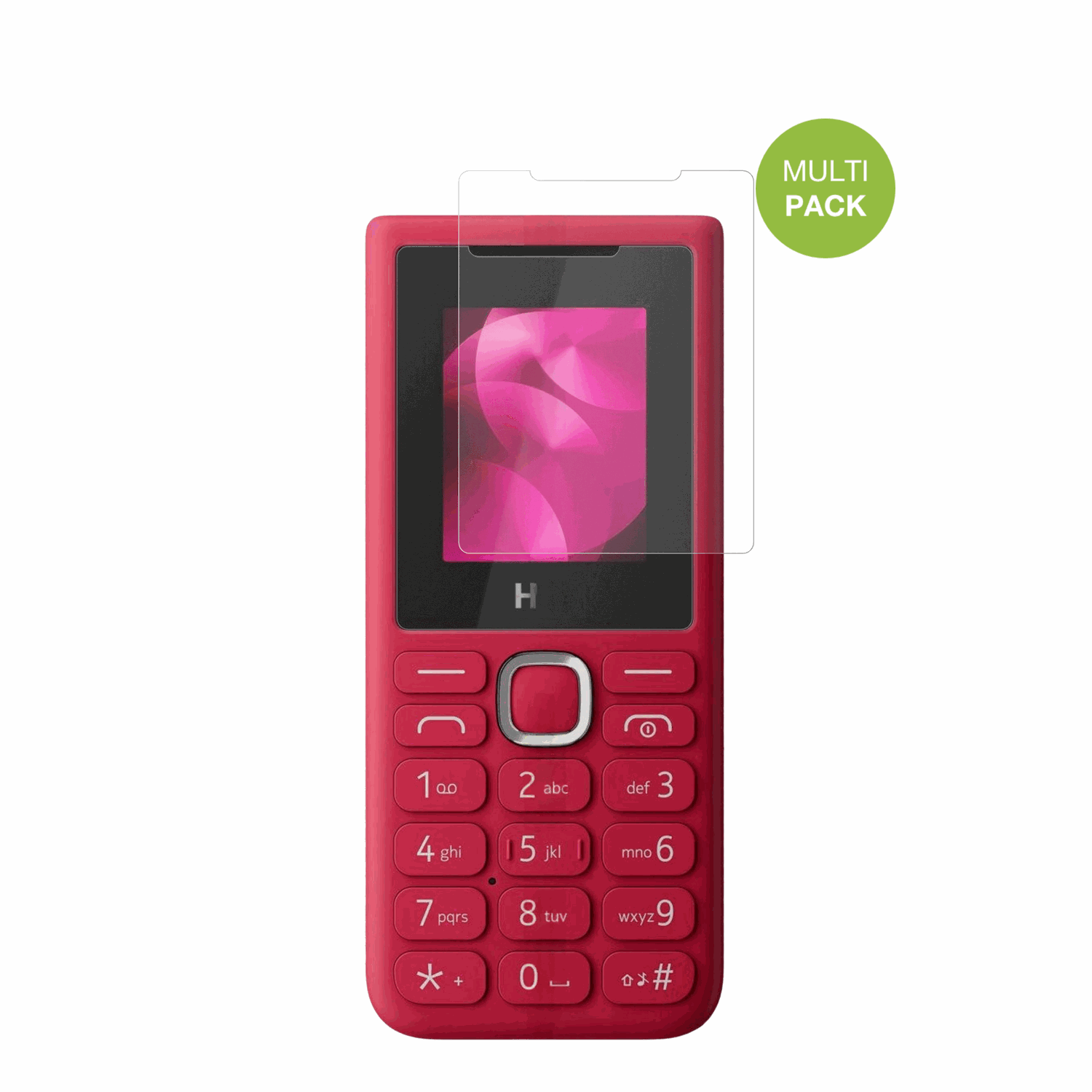 HMD102 2025 mit aufgebrachter dipos Displayschutzfolie, die lästige Fingerabdrücke minimiert