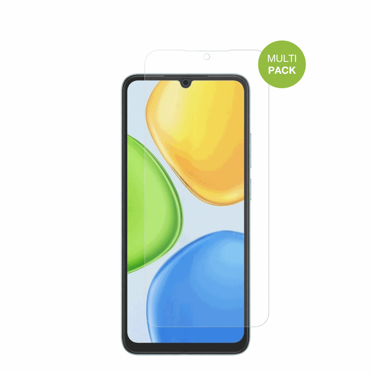 HonorPlay 80 mit aufgebrachter dipos Displayschutzfolie, die lästige Fingerabdrücke minimiert