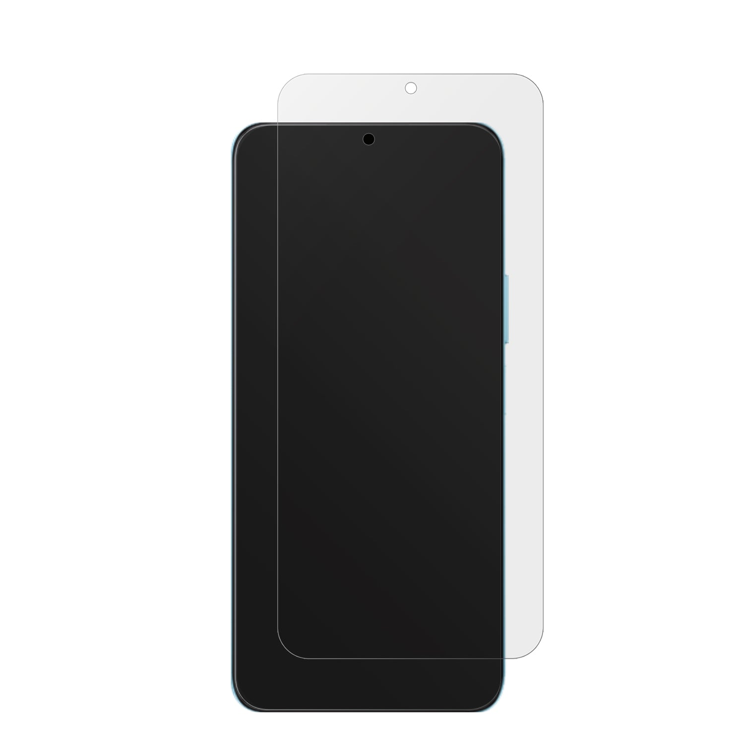 HonorX5b mit aufgebrachter dipos Displayschutzfolie, die lästige Fingerabdrücke minimiert