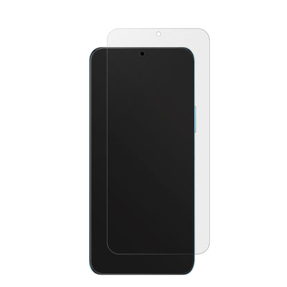 HonorX5b mit aufgebrachter dipos Displayschutzfolie, die lästige Fingerabdrücke minimiert