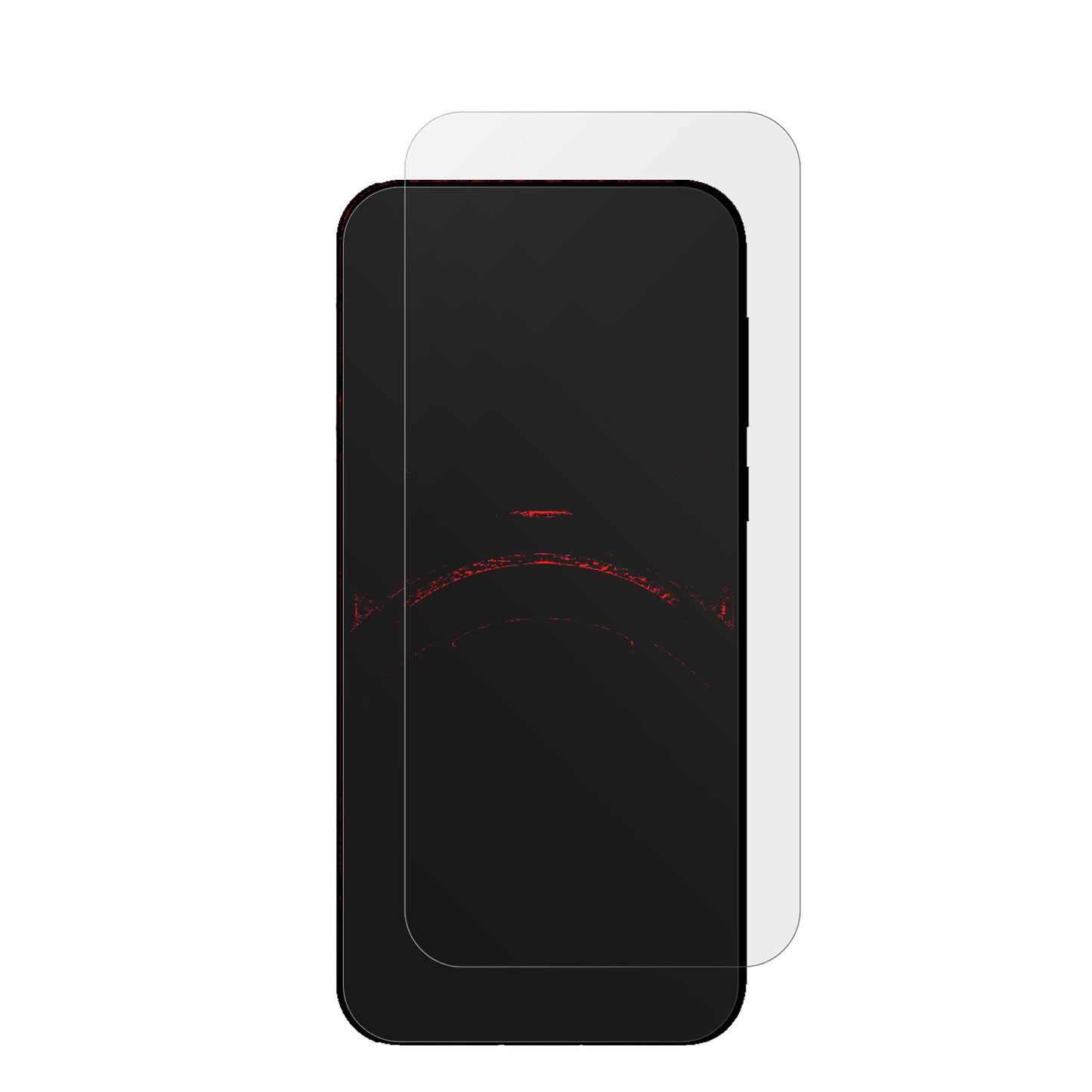 HonorX5b Plus mit aufgebrachter dipos Displayschutzfolie, die lästige Fingerabdrücke minimiert