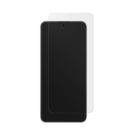 HonorX7c 4G mit aufgebrachter dipos Displayschutzfolie, die lästige Fingerabdrücke minimiert
