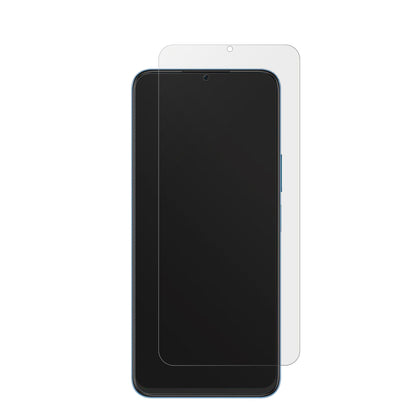 HonorX8 5G mit aufgebrachter dipos Displayschutzfolie, die lästige Fingerabdrücke minimiert