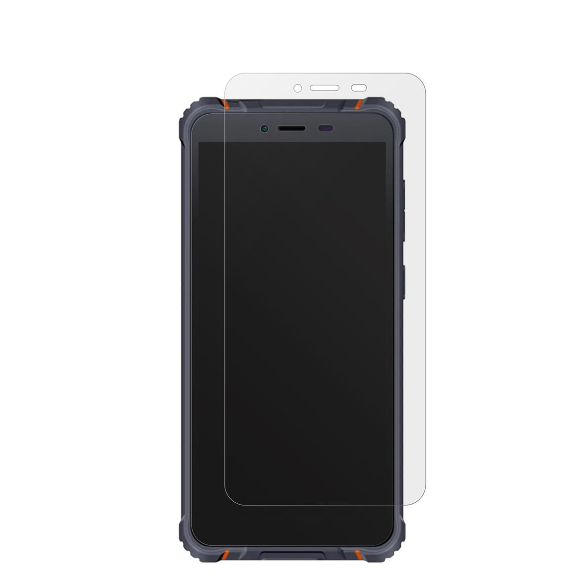 HotwavT5 Max mit aufgebrachter dipos Displayschutzfolie, die lästige Fingerabdrücke minimiert