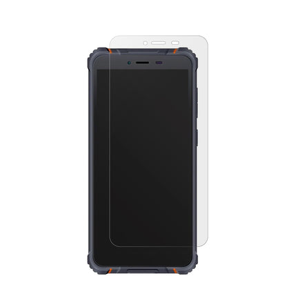 HotwavT5 Max mit aufgebrachter dipos Displayschutzfolie, die lästige Fingerabdrücke minimiert