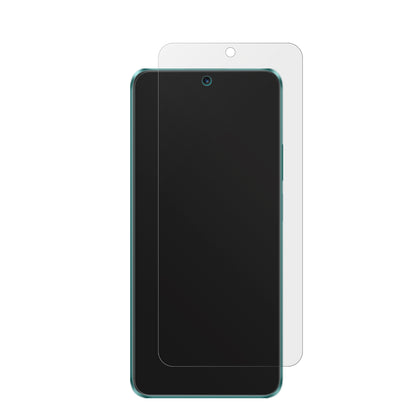 HuaweiNova 12i mit aufgebrachter dipos Displayschutzfolie, die lästige Fingerabdrücke minimiert