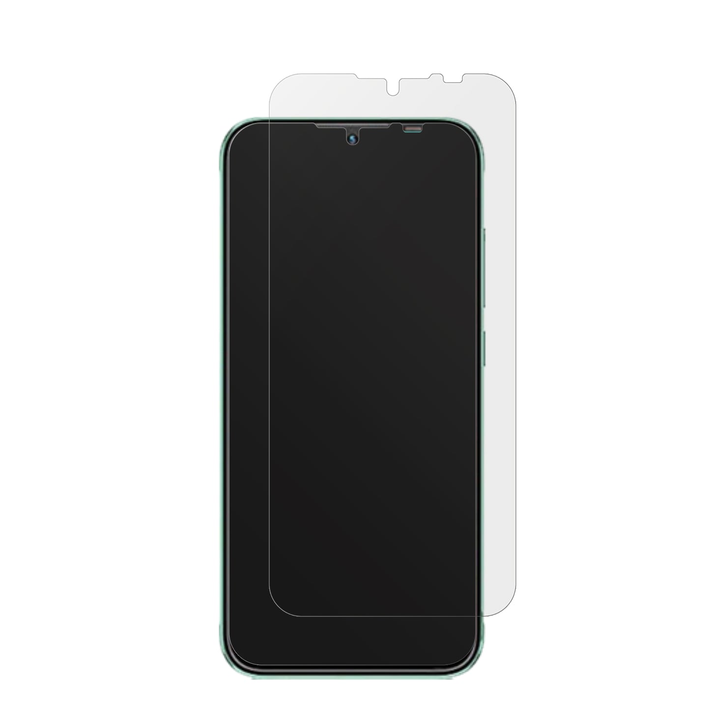 InfinixSmart HD 2021 mit aufgebrachter dipos Displayschutzfolie, die lästige Fingerabdrücke minimiert