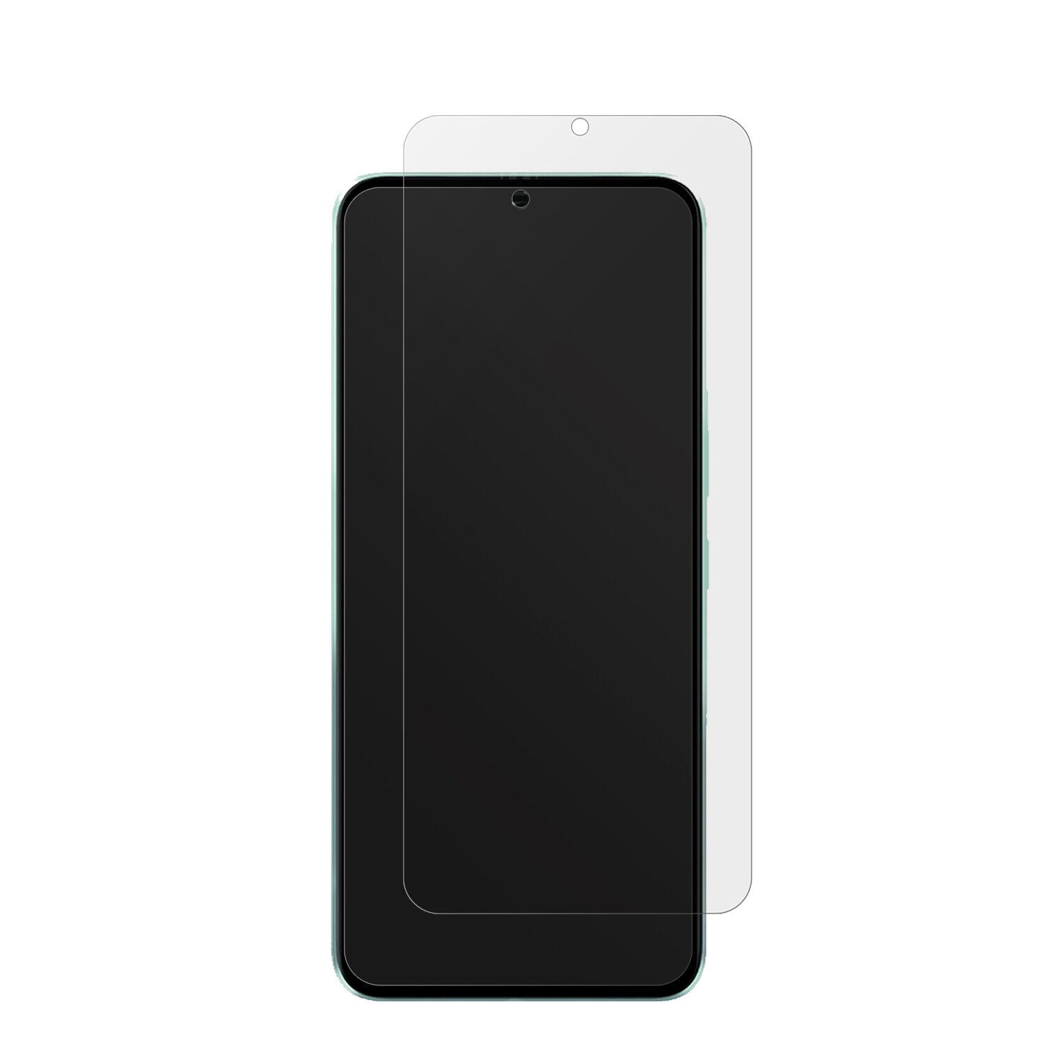 ItelVision 3 Plus mit aufgebrachter dipos Displayschutzfolie, die lästige Fingerabdrücke minimiert