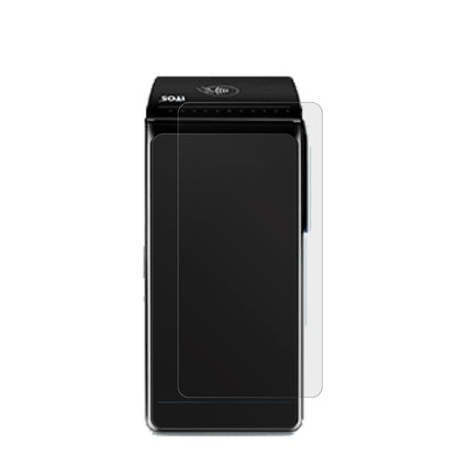 ItosCM5 mit aufgebrachter dipos Displayschutzfolie, die lästige Fingerabdrücke minimiert