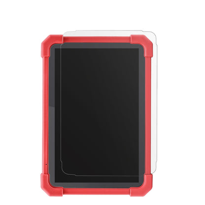 LaunchX-431 Euro Link mit aufgebrachter dipos Displayschutzfolie, die lästige Fingerabdrücke minimiert