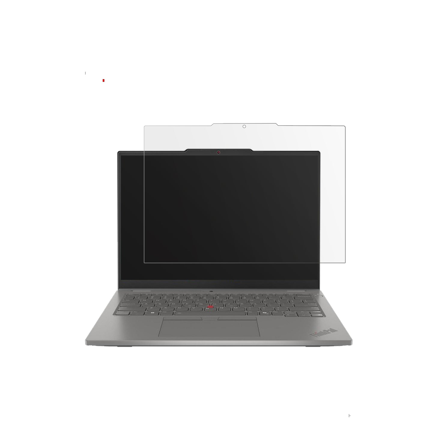 LenovoThinkPad L13 Gen 6 mit aufgebrachter dipos Displayschutzfolie, die lästige Fingerabdrücke minimiert