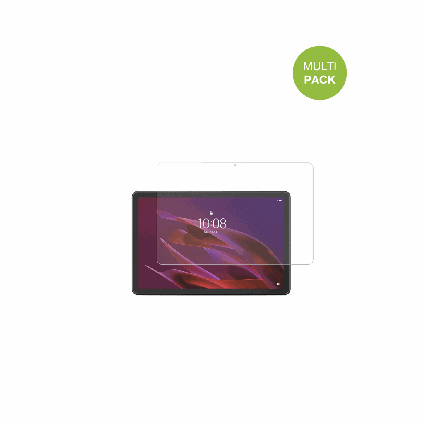 LenovoThinkTab X11 Gen 1 mit aufgebrachter dipos Displayschutzfolie, die lästige Fingerabdrücke minimiert
