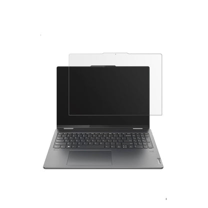 LenovoYoga Pro 9 Aura Edition mit aufgebrachter dipos Displayschutzfolie, die lästige Fingerabdrücke minimiert