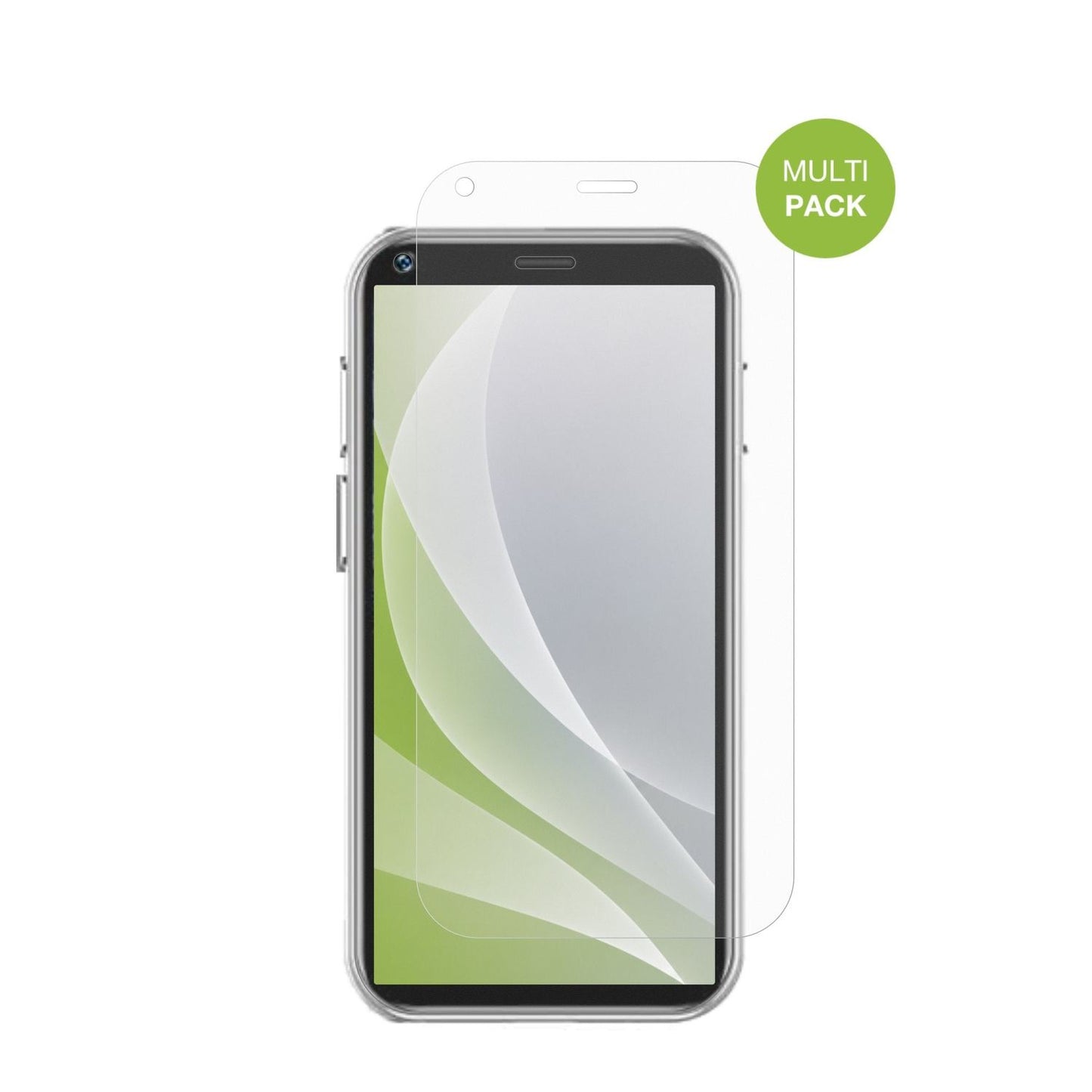 Longben3G Mini mit aufgebrachter dipos Displayschutzfolie, die lästige Fingerabdrücke minimiert