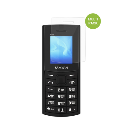 MaxviC40 mit aufgebrachter dipos Displayschutzfolie, die lästige Fingerabdrücke minimiert