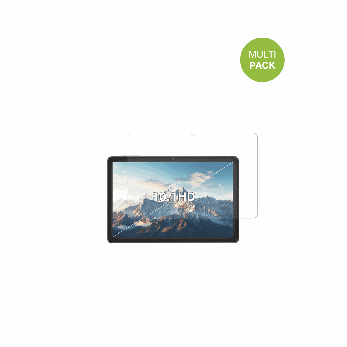 MENTUMEK302 mit aufgebrachter dipos Displayschutzfolie, die lästige Fingerabdrücke minimiert
