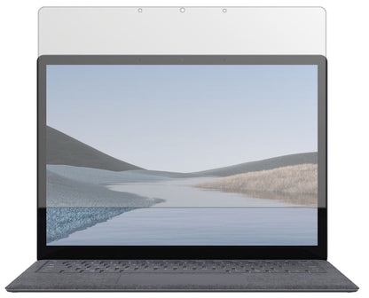 MicrosoftSurface Laptop 3 13.5 Zoll mit aufgebrachter dipos Displayschutzfolie, die lästige Fingerabdrücke minimiert