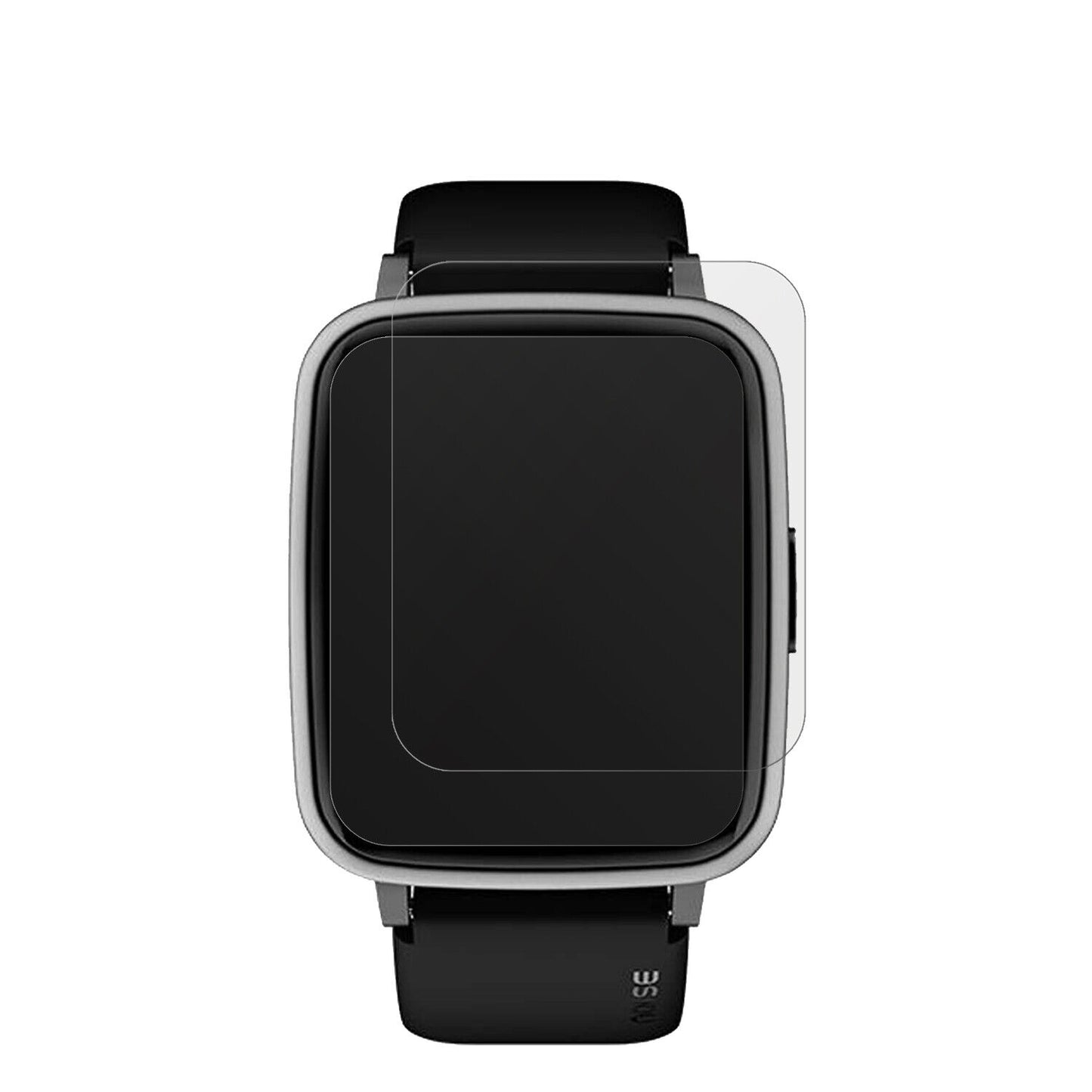 NoiseColorFit Pulse 2 mit aufgebrachter dipos Displayschutzfolie, die lästige Fingerabdrücke minimiert