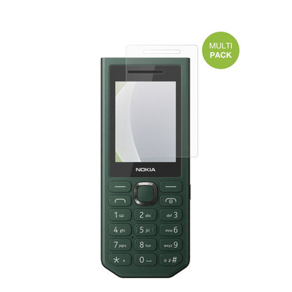 Nokia300 Power Bank mit aufgebrachter dipos Displayschutzfolie, die lästige Fingerabdrücke minimiert