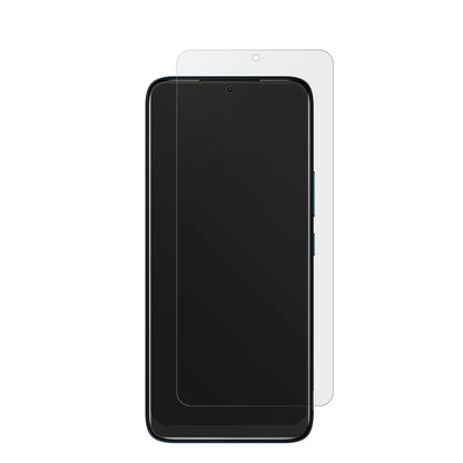 NokiaC12 mit aufgebrachter dipos Displayschutzfolie, die lästige Fingerabdrücke minimiert