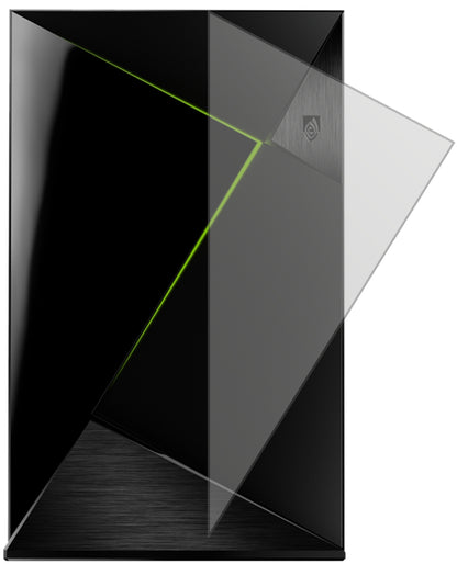 NvidiaShield TV mit aufgebrachter dipos Displayschutzfolie, die lästige Fingerabdrücke minimiert