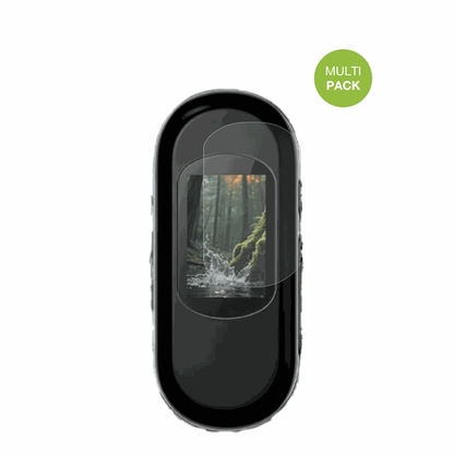 OBESTM25 Mini-Action mit aufgebrachter dipos Displayschutzfolie, die lästige Fingerabdrücke minimiert