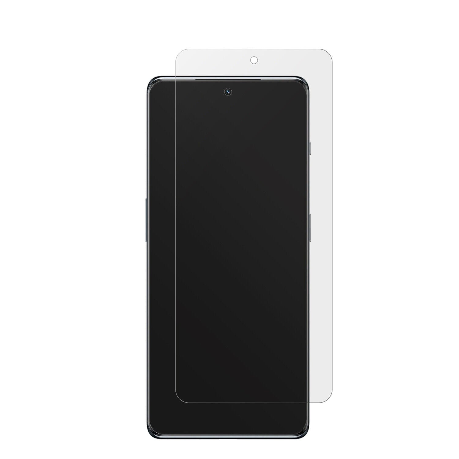 OnePlus11R mit aufgebrachter dipos Displayschutzfolie, die lästige Fingerabdrücke minimiert