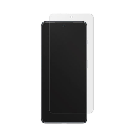 OnePlus11R mit aufgebrachter dipos Displayschutzfolie, die lästige Fingerabdrücke minimiert