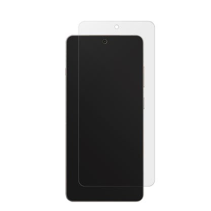 OnePlusAce 5 mit aufgebrachter dipos Displayschutzfolie, die lästige Fingerabdrücke minimiert