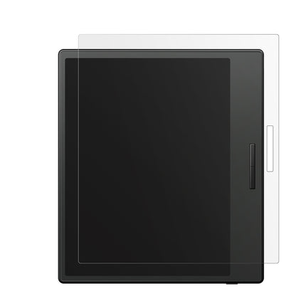 OnyxBoox Go Color 7 mit aufgebrachter dipos Displayschutzfolie, die lästige Fingerabdrücke minimiert