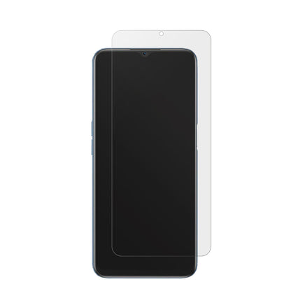 OPPOA16 mit aufgebrachter dipos Displayschutzfolie, die lästige Fingerabdrücke minimiert
