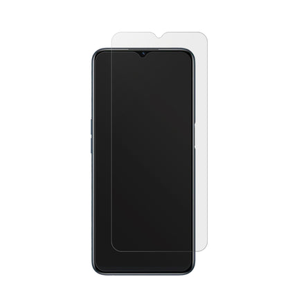 OppoA16S mit aufgebrachter dipos Displayschutzfolie, die lästige Fingerabdrücke minimiert