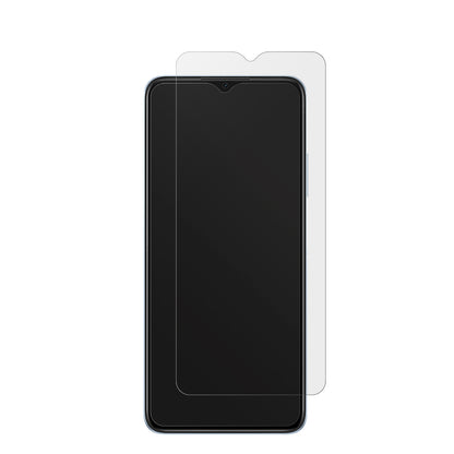 OPPOA17 mit aufgebrachter dipos Displayschutzfolie, die lästige Fingerabdrücke minimiert