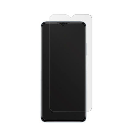 OPPOA17 mit aufgebrachter dipos Displayschutzfolie, die lästige Fingerabdrücke minimiert