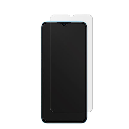 OppoA57 4G mit aufgebrachter dipos Displayschutzfolie, die lästige Fingerabdrücke minimiert