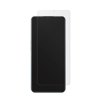 OppoA58 mit aufgebrachter dipos Displayschutzfolie, die lästige Fingerabdrücke minimiert