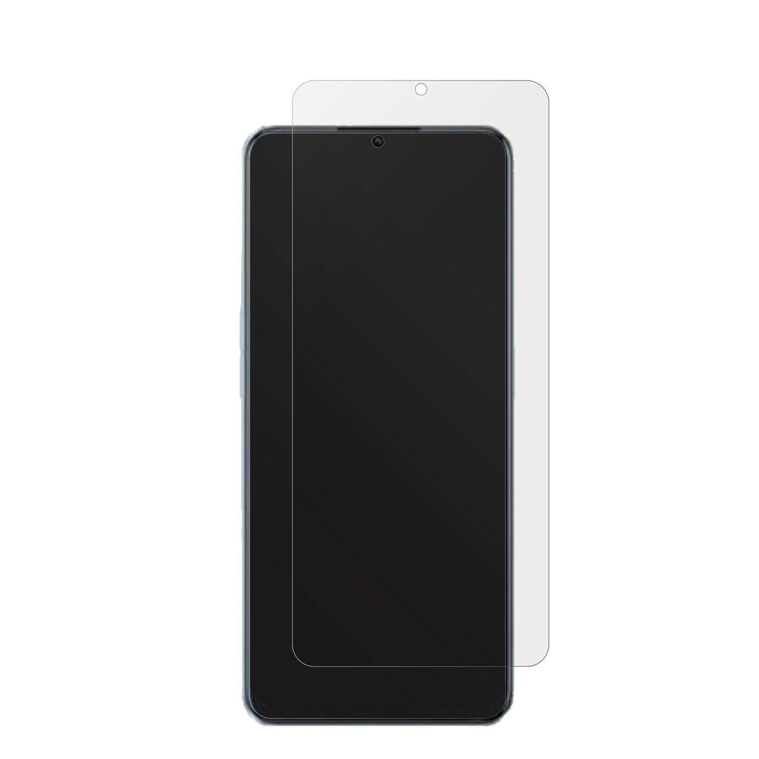 OPPOA58x mit aufgebrachter dipos Displayschutzfolie, die lästige Fingerabdrücke minimiert