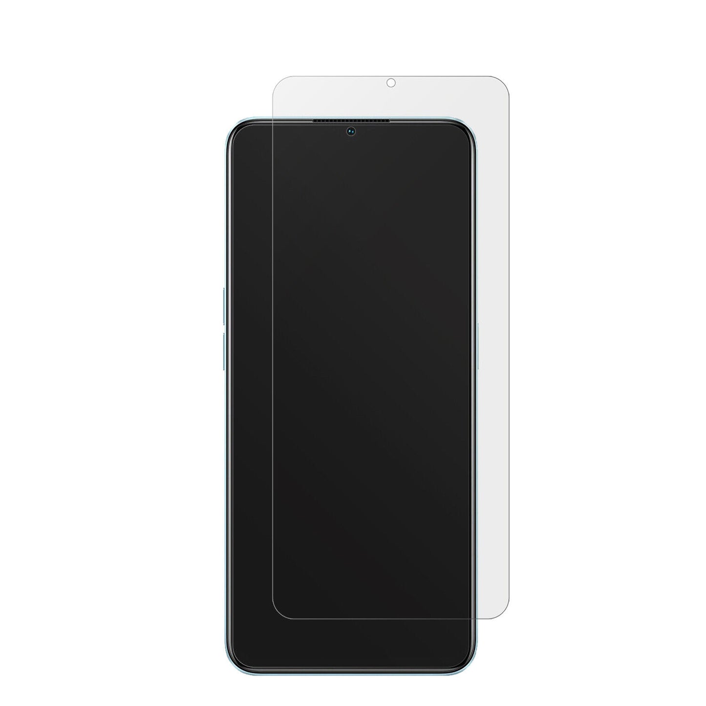 OPPOA78 mit aufgebrachter dipos Displayschutzfolie, die lästige Fingerabdrücke minimiert