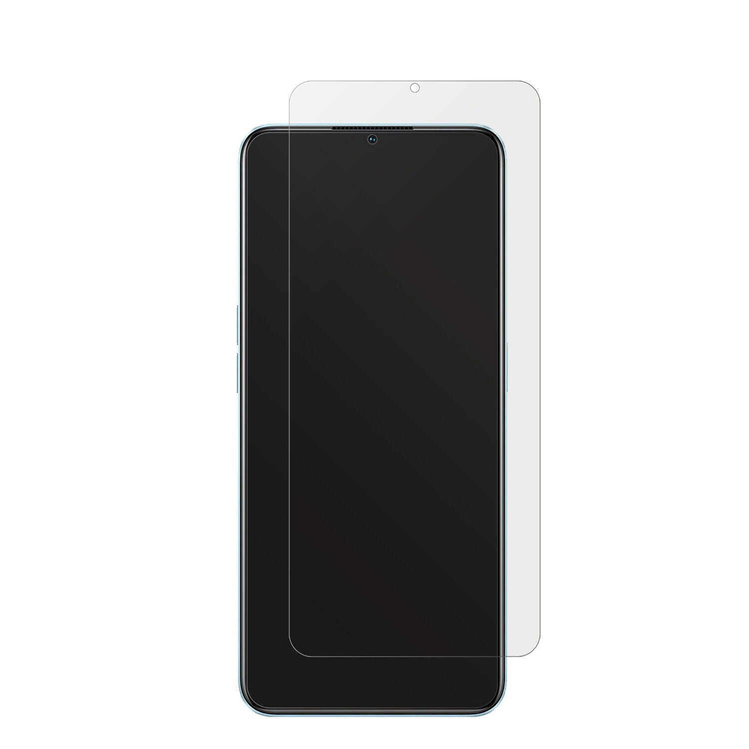 OPPOA78 mit aufgebrachter dipos Displayschutzfolie, die lästige Fingerabdrücke minimiert