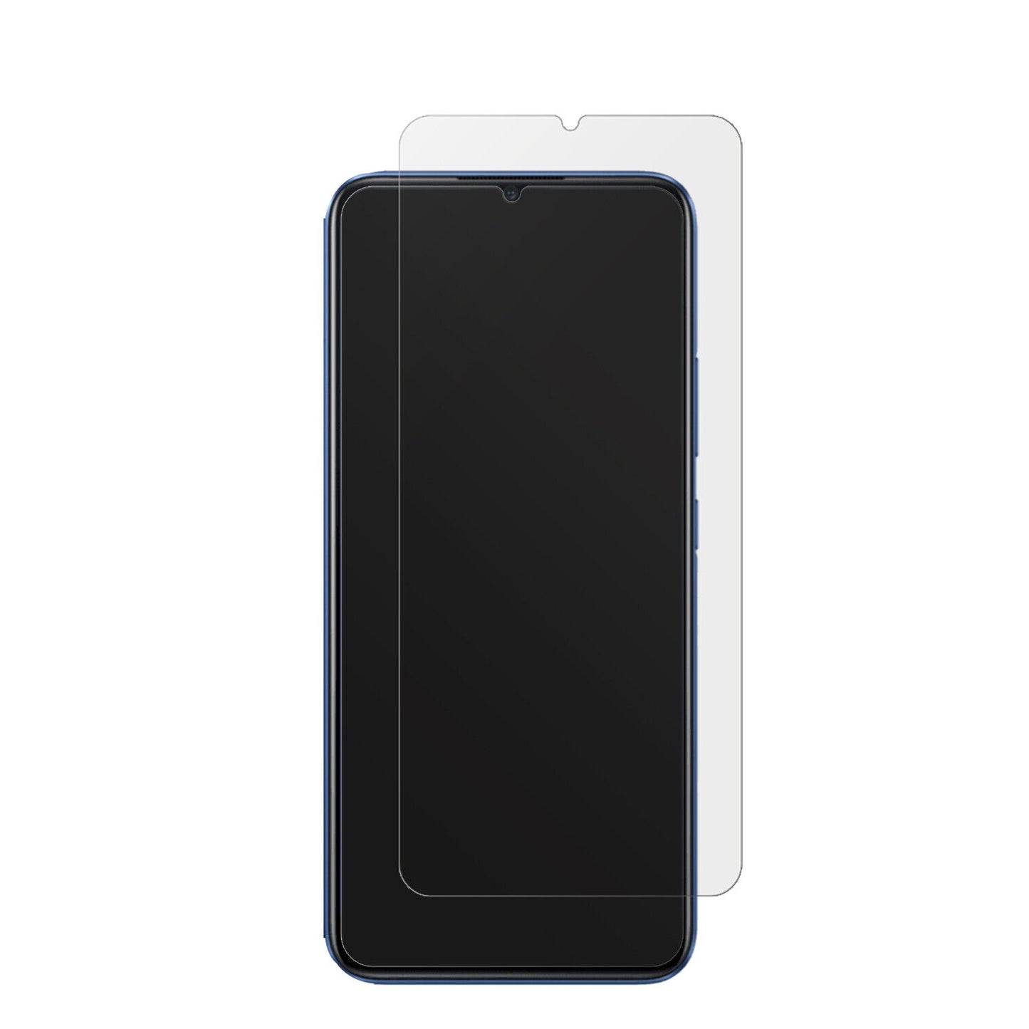 OppoRealme C3i mit aufgebrachter dipos Displayschutzfolie, die lästige Fingerabdrücke minimiert