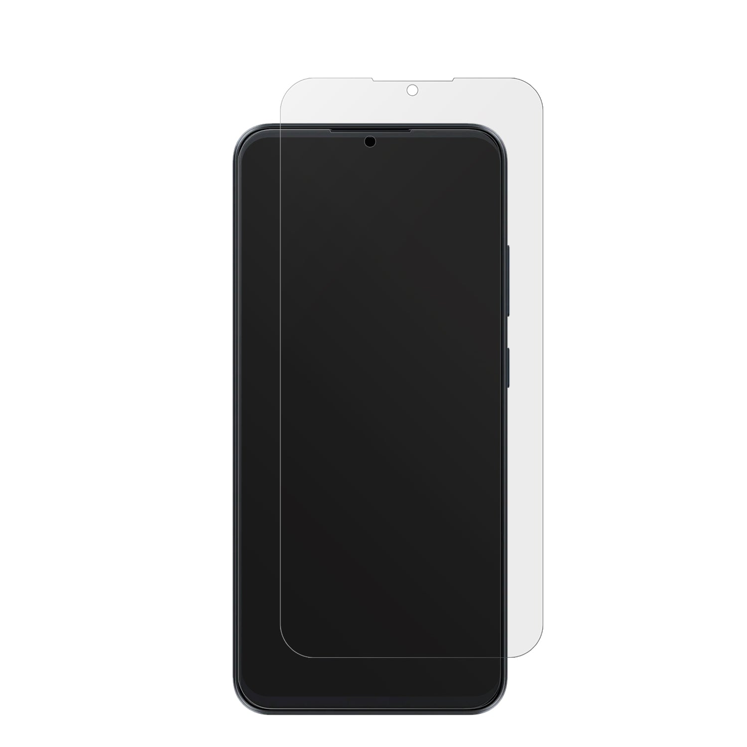 OscalFlat 1C mit aufgebrachter dipos Displayschutzfolie, die lästige Fingerabdrücke minimiert