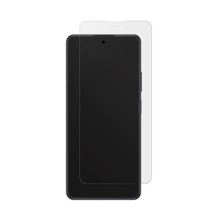 OscalTiger 12 mit aufgebrachter dipos Displayschutzfolie, die lästige Fingerabdrücke minimiert