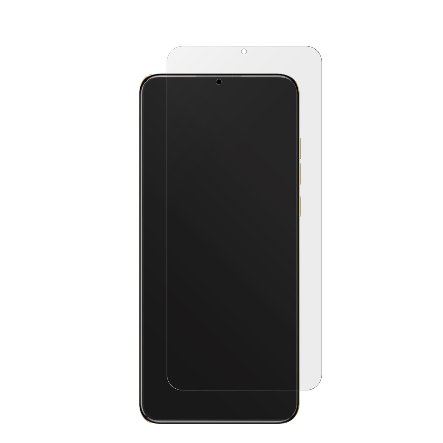 OukitelC57 mit aufgebrachter dipos Displayschutzfolie, die lästige Fingerabdrücke minimiert