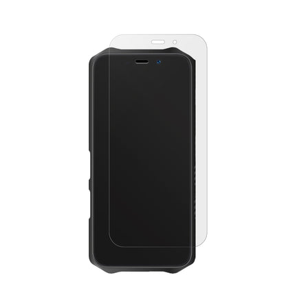 OukitelWP12 Pro mit aufgebrachter dipos Displayschutzfolie, die lästige Fingerabdrücke minimiert