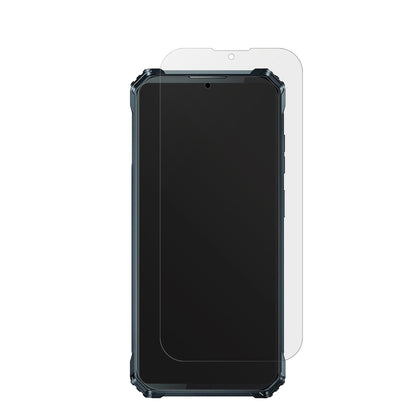 OukitelWP28E mit aufgebrachter dipos Displayschutzfolie, die lästige Fingerabdrücke minimiert