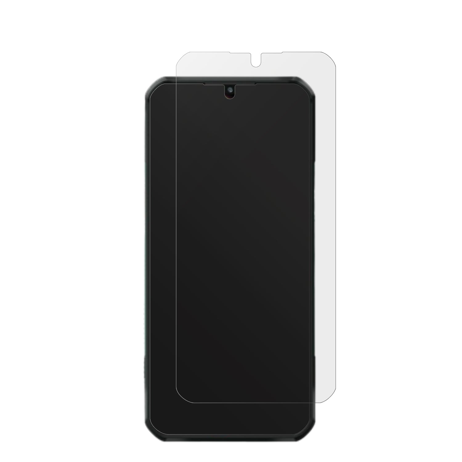 OukitelWP35 mit aufgebrachter dipos Displayschutzfolie, die lästige Fingerabdrücke minimiert