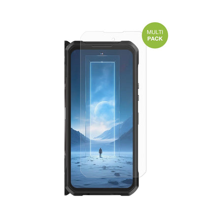 OukitelWP61 Ti mit aufgebrachter dipos Displayschutzfolie, die lästige Fingerabdrücke minimiert