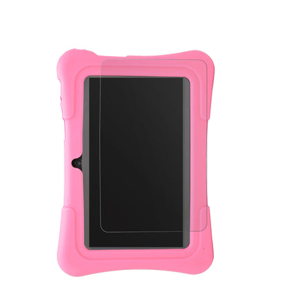 PlyistyKids Tablet 7 Zoll mit aufgebrachter dipos Displayschutzfolie, die lästige Fingerabdrücke minimiert
