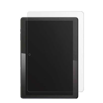 QDDQTablet mit aufgebrachter dipos Displayschutzfolie, die lästige Fingerabdrücke minimiert